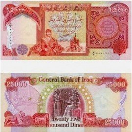 One million Iraqi Dinars